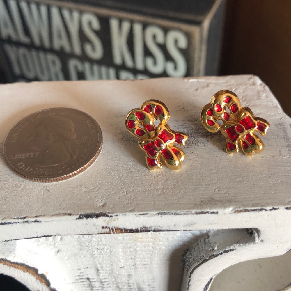 Candy Cane Earrings